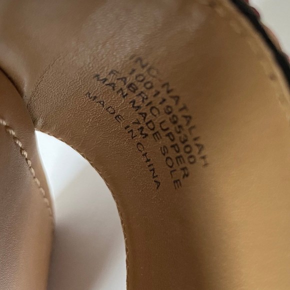 INC International Concepts Womens 7M Multicolor Rhinestone Nataliah Slide Sandal - Picture 15 of 16